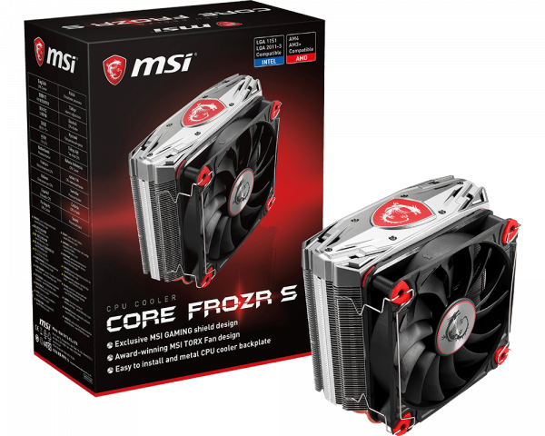 MSI - COREFROZRS - MSI Core Frozr S - Processor cooler - (for